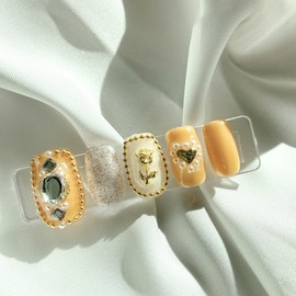 MunNail Rose Nail Tips - Ballerina / MunNail 로즈네일팁 - 발레리나