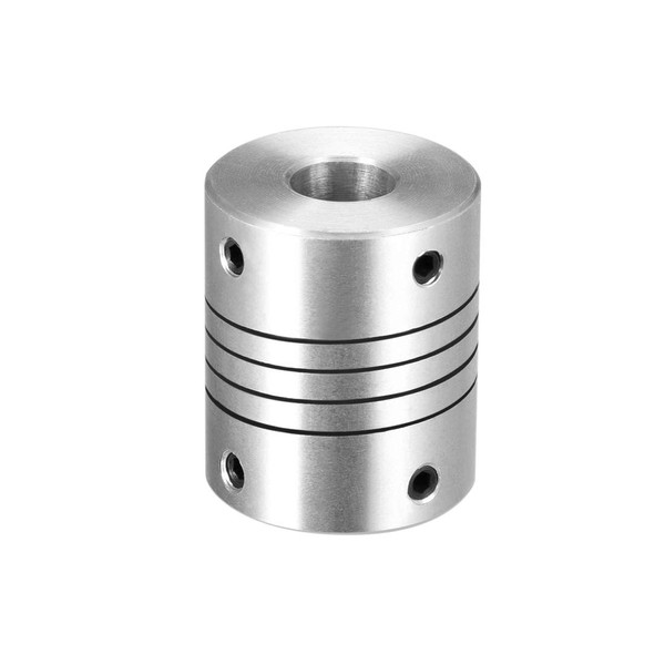 sourcing map 6mm to 10mm Aluminum Alloy Shaft Coupling Flexible
