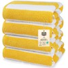 Oversized Cabana Beach Towels Set of 4 - Soft Cotton,