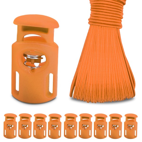 10 Meter 3mm Elastic Bungee Shock Cord Stretch String, 25pcs