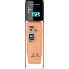 Base Fit Me Matte + Poreless 128 Warm Nude Maybelline