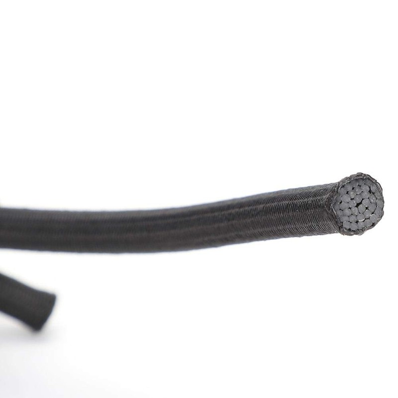 Yosoo123 Clothes Round Elastic Polyester Cord, 7mm Diameter, 10m Length,