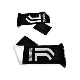 JUVENTUS Turin Block Stripes Scarf Fan Scarf (One Size, Black/White), black white