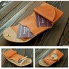 Baggy Port LKAZ-285 Tri-Fold Wallet, Cowhide Tochigi Leather, Mini Wallet,