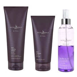 Neal & Wolf Ritual Shampoo 250ml, Conditioner 200ml & Miracle Mist 200ml Trio