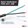 14 AWG Replacement Power Cord with Open End - 10