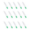 GFORTUN 100Pack 5mm LED Emitting Diode Lights 20mA Round Head