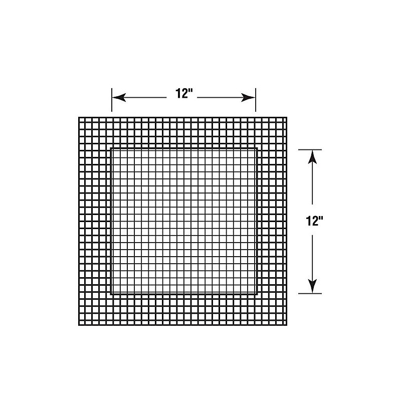 Prime-Line MP9286 Self-Adhesive Drywall Repair Patch, 12 In. X 12
