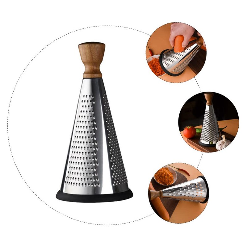 HEMOTON Cone Grater Kitchen Gadget Handheld Food Shredder Kitchen Food
