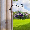 Hourleey 2 Pack Plant Hanger Outdoor, 12 Inch Heavy-Duty Hanging