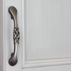 GlideRite Hardware 83063-P-10 3 inch Cc Braided Satin Pewter Cabinet