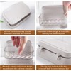 Soap Box with Removable Lid and Drainer, 1Pc Travel Leakproof