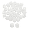 sourcing map 100Pcs 0.43"x0.41" Hinge Dowels, Plastic Dowel Insert with