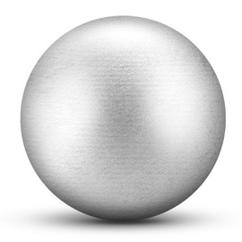 Silipull 12 Lbs Shot Put Balls Track and Field Iron Shot Put Outdoor Silver Cast Metal Shotput Weight Balls for High School Competition Practice