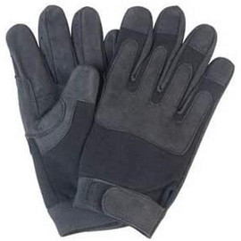 Mil-Tec Gloves Black - Black - Small