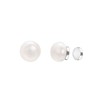Airokiy Magnetic Pearl Earrings For Women Non Pierced Round Earring