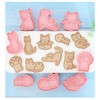 Eidoct 8PCS Cookie Cutters Shapes Baking Set Moulds Cookie Cutters