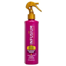 Infusium Repair and Replenish Heat Protector - Nourishing Heat Protection Spray for Hair with Vitamin E and Avocado Oil - Moisture Lock - 7.6 oz