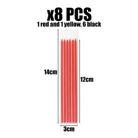 40Pcs Holzbearbeitung Bleistiftkern, Multifunktionsgrafitkern, Kreativer Marker, Diy Painting Engineering Depiction-Tool, Schreiben Von Requisiten.