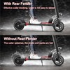 Yungeln Scooter Schutzbleche mit LED Rückleucht kompatibel für Kugoo M4&M4Pro