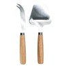 NERTHUS FIH 930 Cheese Cutlery Stainless Steel Wood