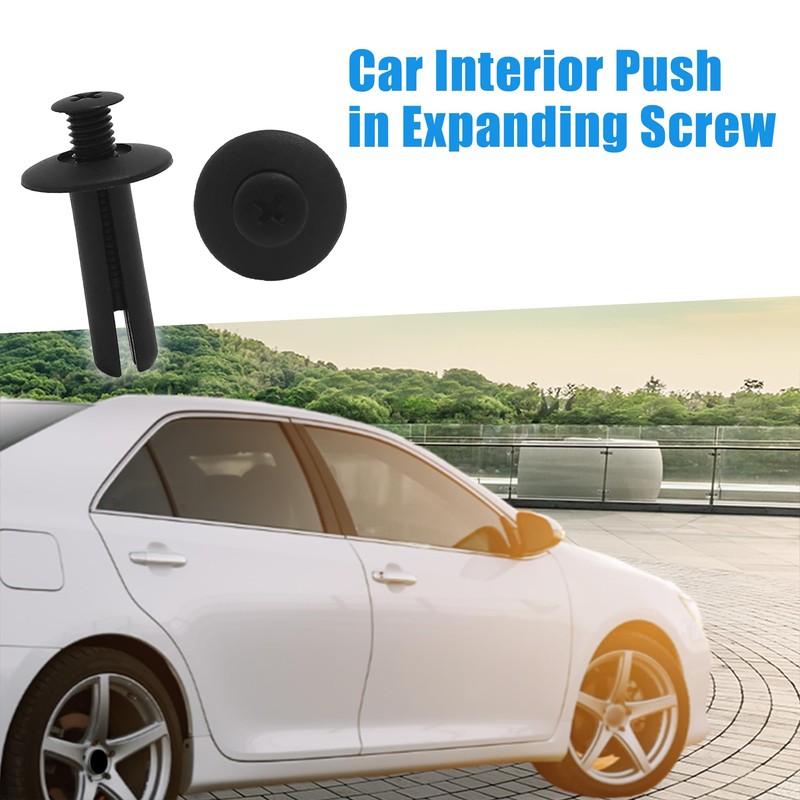 A ABSOPRO Universal Rivets Trim Panel Push Type Fastener Clips