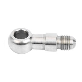 Banjo Adapter Fitting, Banjo Adapter Fitting Stainless Steel 10mm/0.4in (AN4 AN 04) for M10 Banjo Bolt