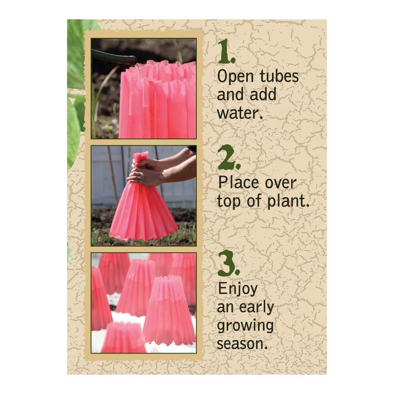 The Original Kozy-Coats Frost Protection Water Teepees (6 Pack)