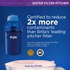 PUR Water Pitcher Filtration System, 7 Cup, Blush