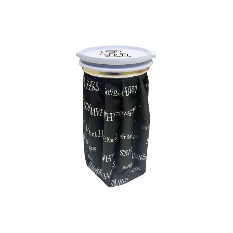 LEZAX SBMC-5717 Fukuoka Softbank Hawks Ice Bag, Black
