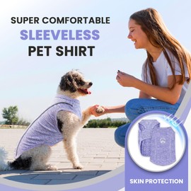 PETCARE Dog Shirt Clothes for Small Medium Dogs Cats Reflective Soft Stretchy Sun Protection Dog T-Shirts Cooling Vest Puppy Chihuahua Yorkie Shih Tzu Clothes Dachshund French Bulldog Pet Outfit