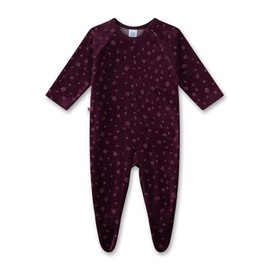 Sanetta Baby Girls' Overall Long, All-Over, red