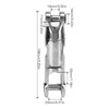 Anchor Double Swivel Connector 316 Stainless Steel Multi Directional 9000LBS