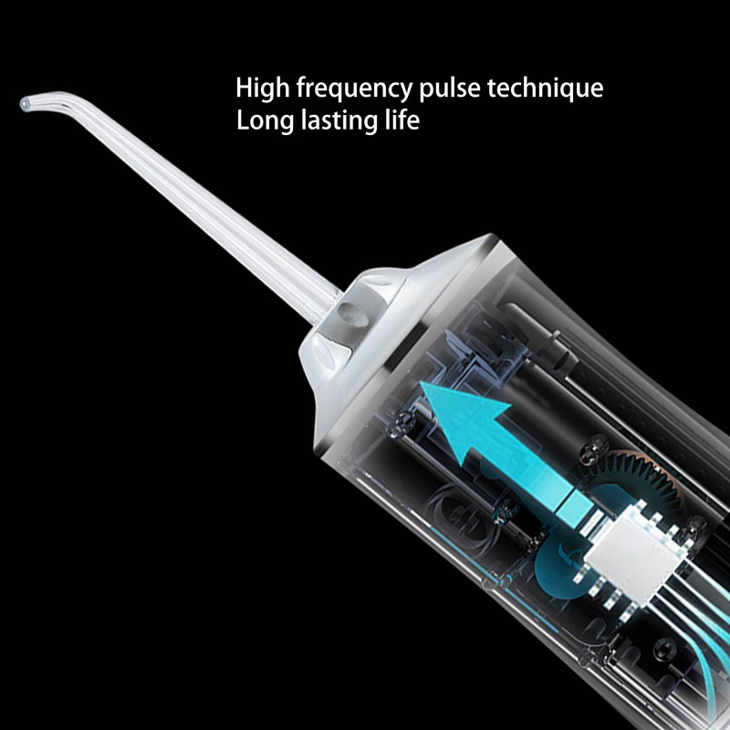 Portable Electric Dental Oral Irrigator Food Residues Removal White Teeth
