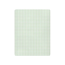 Green Gingham Checkered Crib Sheets for Boys Girls Soft Breathable Mini Crib Sheets for Baby 52" x 28"