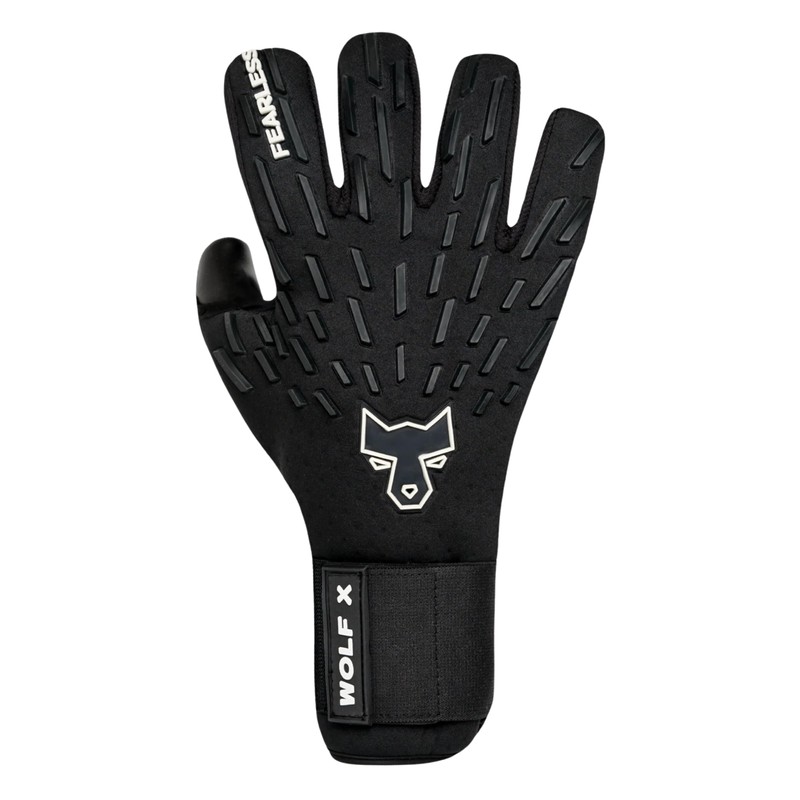 FEARLESS GOALKEEPERS Wolf X Gloves - Breathable Goalkeeper Gloves, Non-Slip