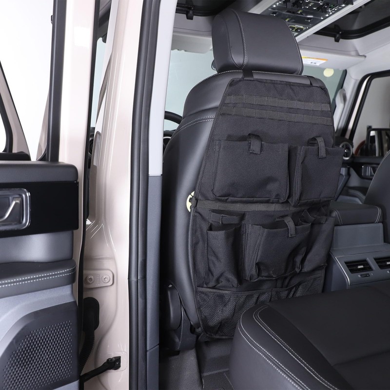 Hudiriy Car Back of Seat Organizer and Seat Protector Compatible