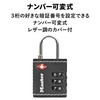 Master Lock 4692JADGRY Padlock, TSA Lock, Dial, Password Setting, Small,
