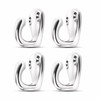Atibin Stainless Steel Coat Wall Hook Strong Clothes Hat Hook
