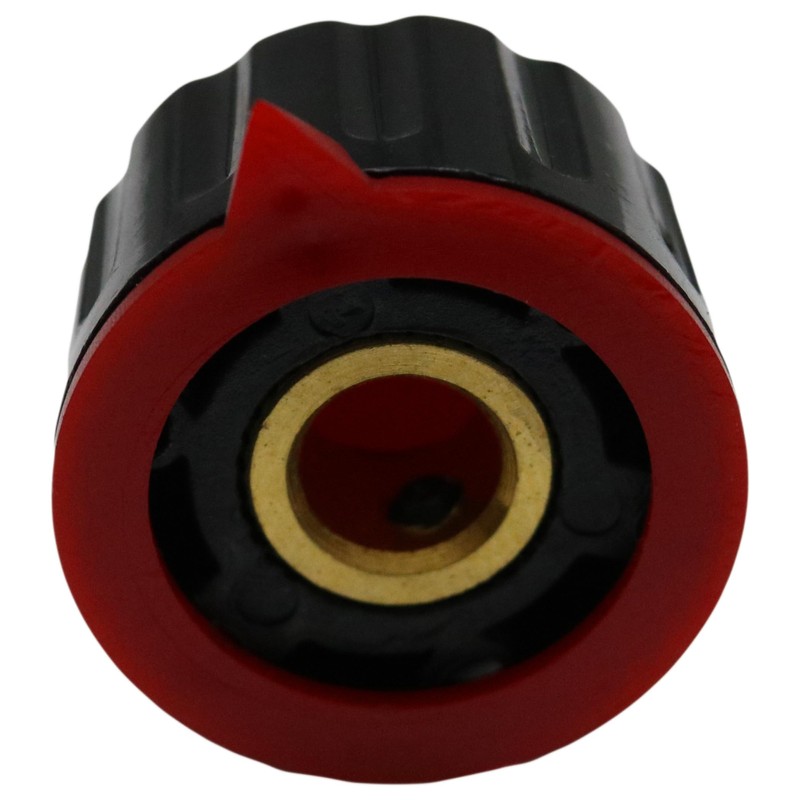 6mm Round Hole Colour Cap Amplifier/Equipment Control Knob With Pointer