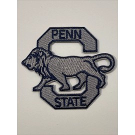 Penn State University Nittany lions embroidered iron on patch 3” X  2.5”