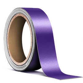 VViViD Purple Matte Metallic Air-Release Adhesive Vinyl Pinstripe Tape Roll (1 Inch x 20ft)