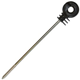 Agrarzone 10 x Long Handle Ring Insulator 22 cm Long - Durable Distance Insulator Track Insulator - Robust Insulators for Pasture Fence & Electric Fence