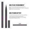 Docolor Impermeable Eyeliner Pen Super Slim De Ojos Líquido