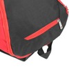 Basketball Backpack Black Red Multifunctional Large Capacity with Multiple Storage