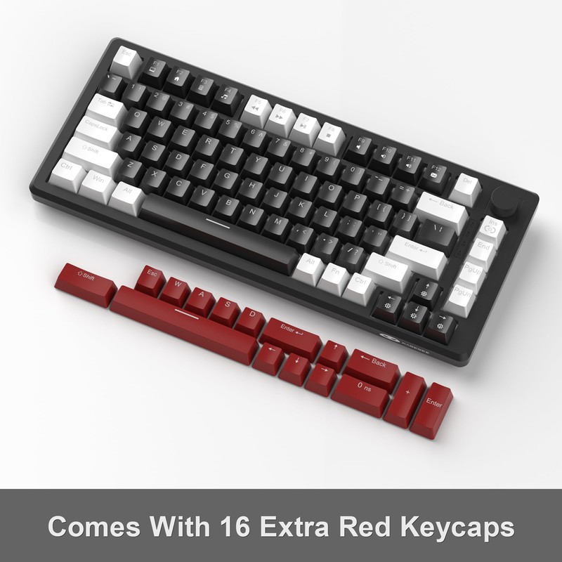 MageGee 75% Mechanical Gaming Keyboard, Compact Blue Backlit Wired Gaming