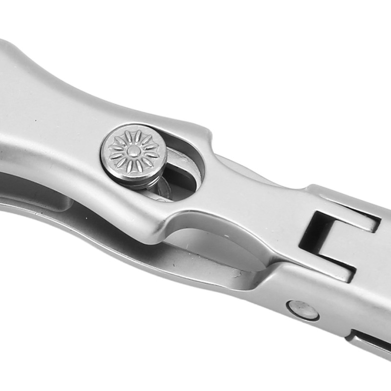 Stainless Steel Nail Clipper Wide Jar Openning Fingernail Toenail Clipper