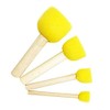 Tuperoymse 60 Pieces of Round Paint Foam Sponge Brush Set