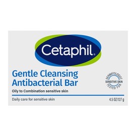 Cetaphil Gentle Cleansing Antibacterial Bar 127g