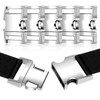 Gadpiparty 6 Pack Metal Buckles 20mm Quick Release Clips for